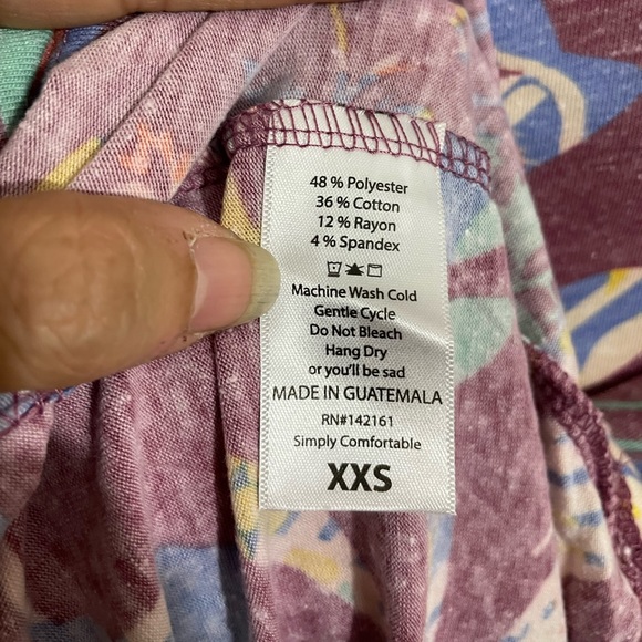 LuLaRoe XXS Irma - Picture 4 of 5